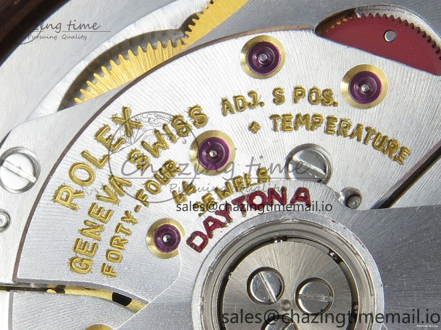 0203 FlexibleFit Daytona 116595 RBOW Rainbow IPKF Best Edition Black RG Dial on RG Bracelet DD 276